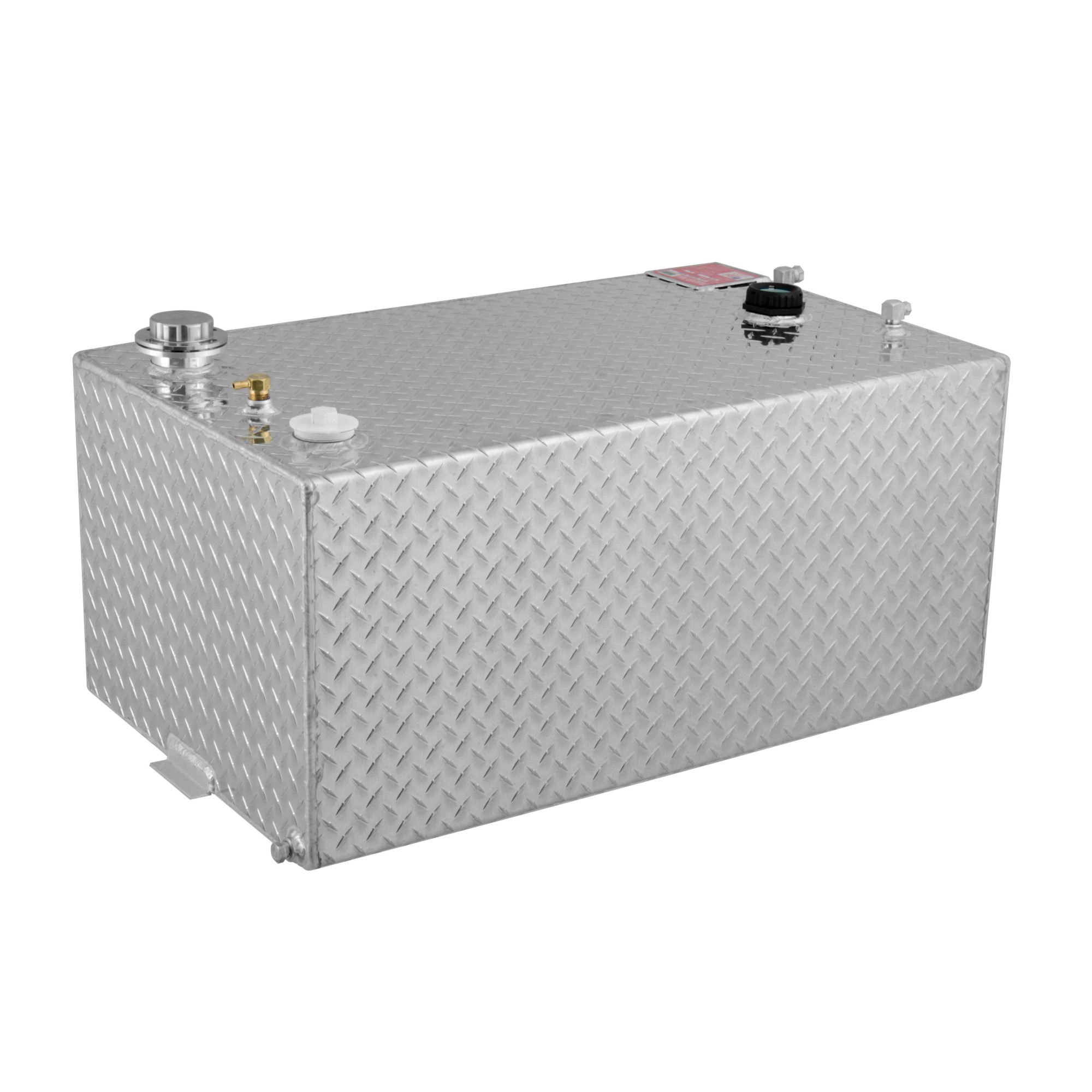RDS Aluminum Transfer Fuel Tank, 55 Gallon, Rectangular, Diamond Plate,  Model# 71110